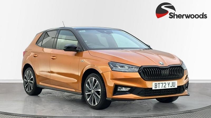 Used Skoda Fabia Monte Carlo 110 HP (80 kW) 2023 Orange Hatchback