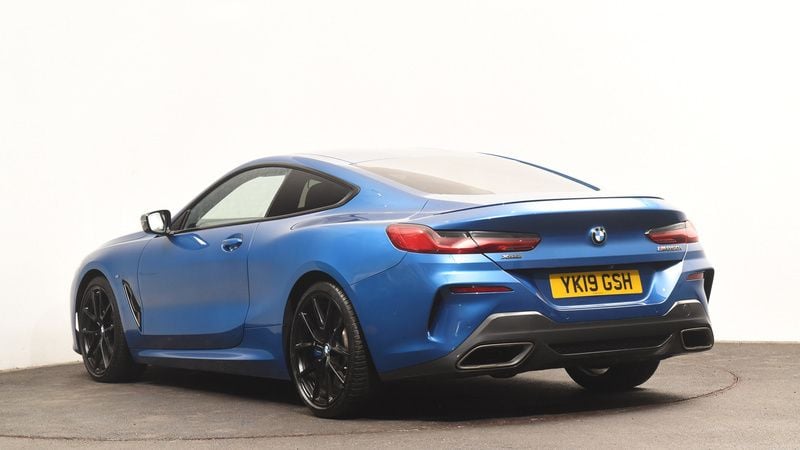 Used BMW M850 Comfort Edition 523 HP (384 kW) 2019 Blue Coupe