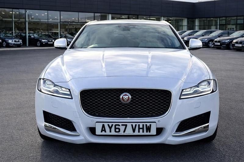 Used Jaguar XF Portfolio 2017 White Estate