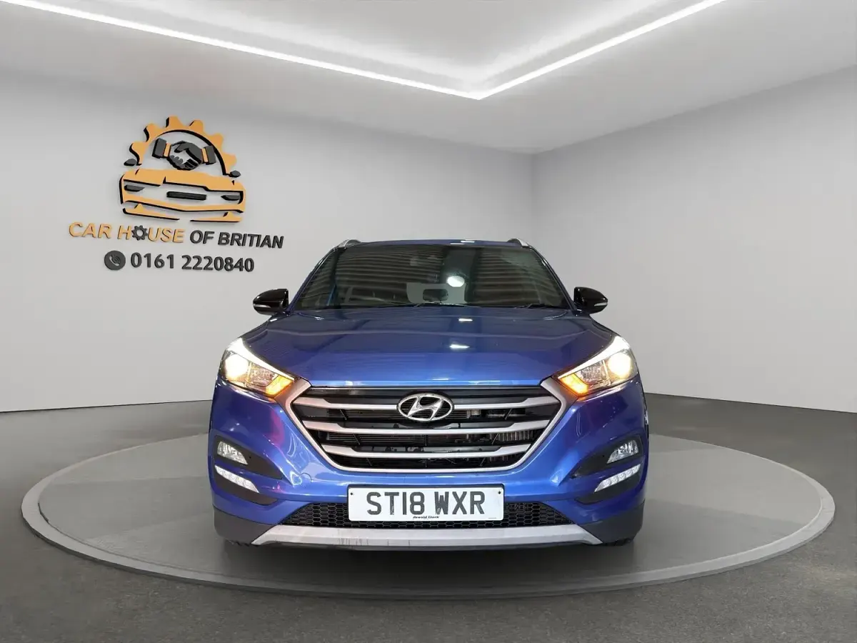 Used Hyundai Tucson GO! 141 HP (103 kW) 2018 Blue SUV