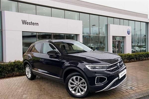 Black Used 2024 VW T-Roc Style SUV | £24,298 (A bit pricey) - Image 1/4