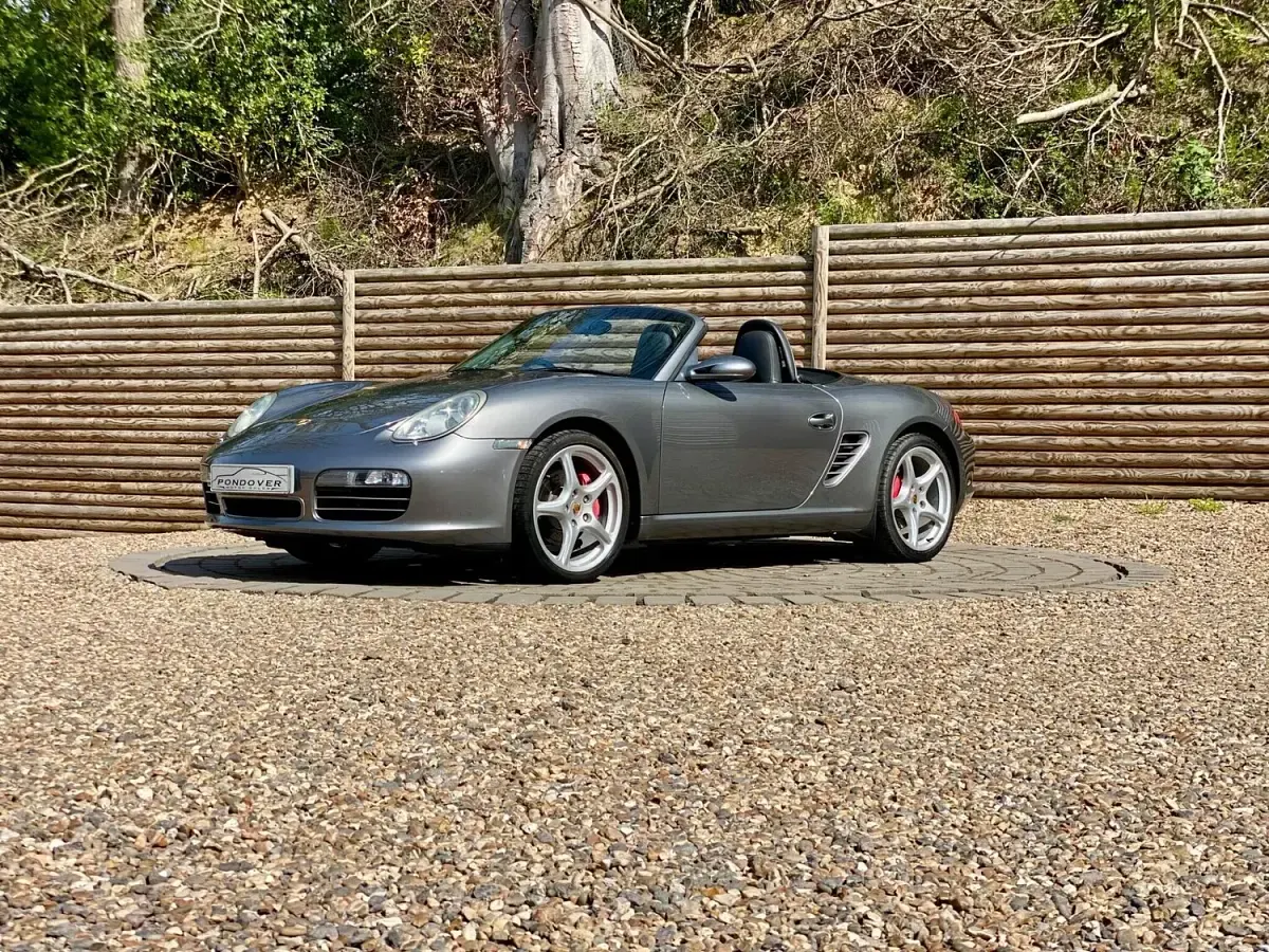 Used Porsche Boxster 295 HP (216 kW) 2008 Grey Cabriolet