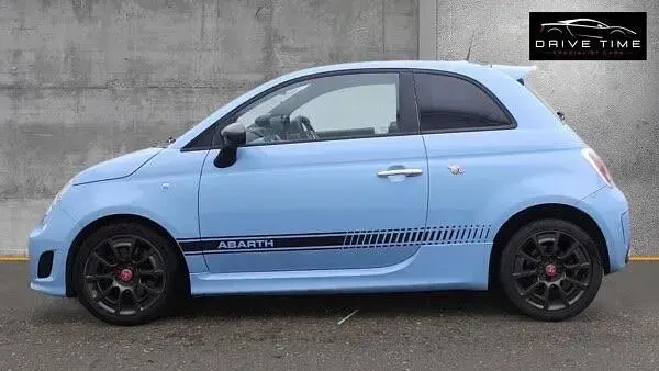 Used Abarth 500 140 HP (102 kW) 2014 Blue Hatchback