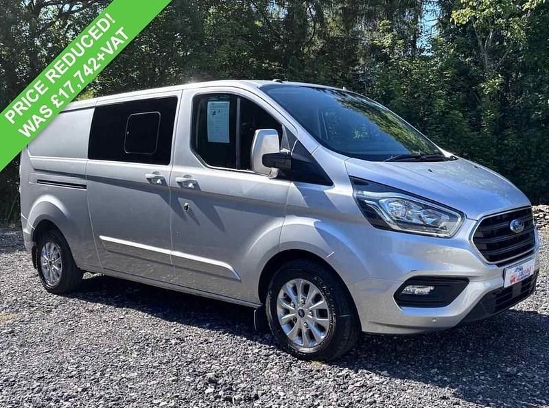 Silver Used 2019 Ford Transit Custom Limited Van | £16,995 (A bit pricey) - Image 1/4