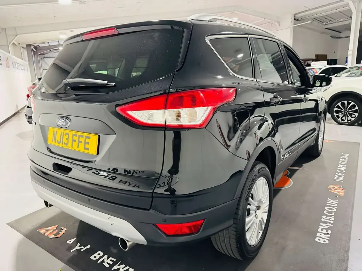 Used Ford Kuga Titanium 163 HP (119 kW) 2013 Black SUV