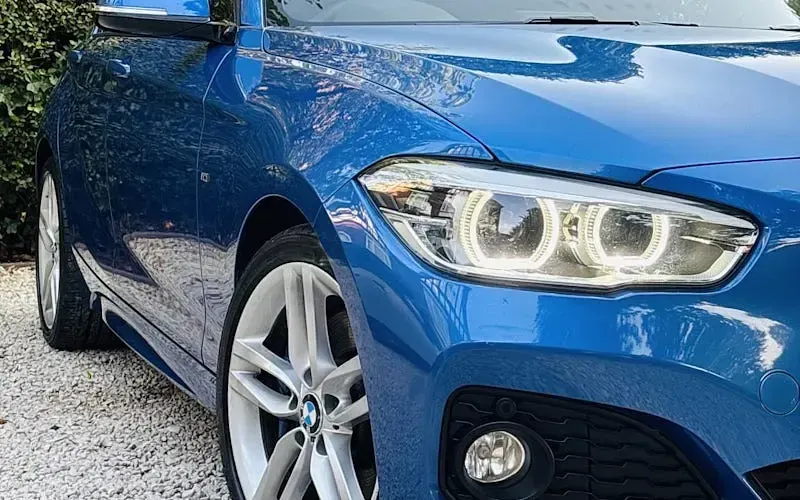 Used BMW 118 M Sport 136 HP (100 kW) 2015 Blue Hatchback