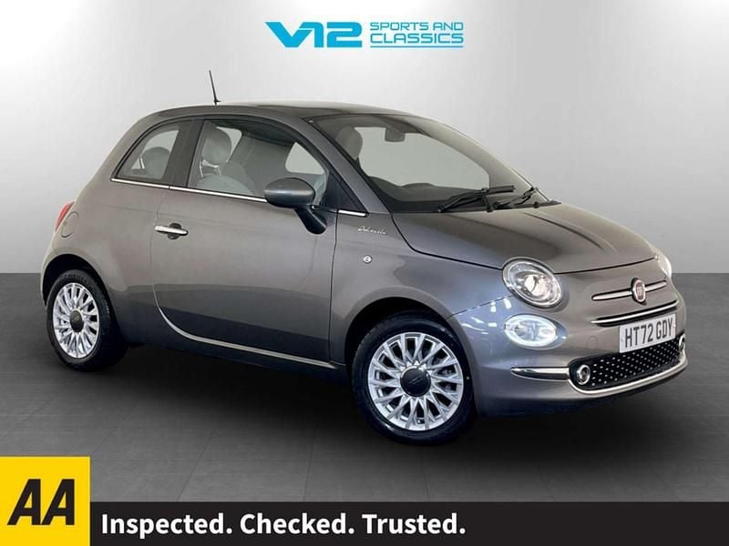 Grey Used 2023 Fiat 500 Dolcevita Hatchback | £8,295 (Good price) - Image 1/2