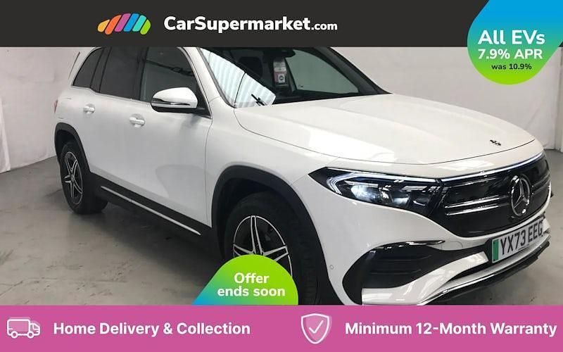 White Used 2023 Mercedes EQB300 AMG line SUV | £28,097 (Fair price) - Image 1/2