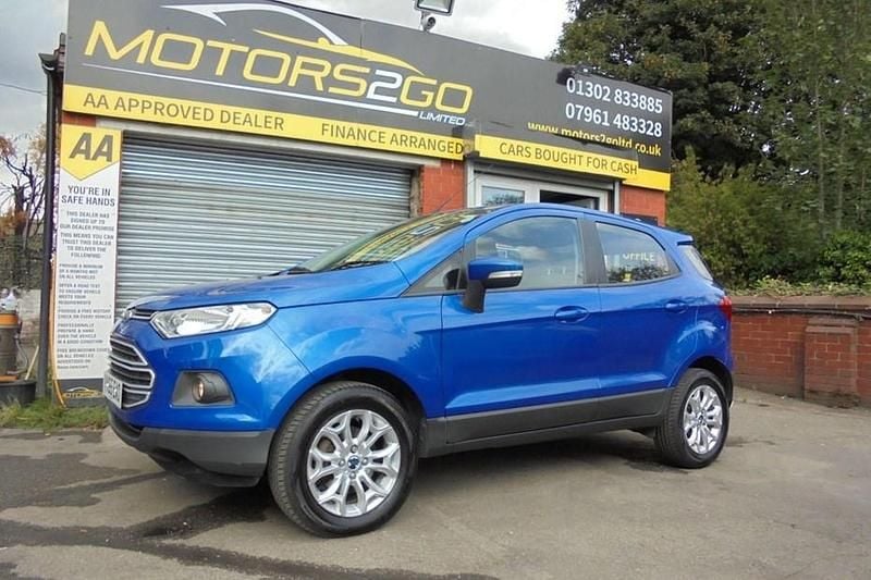 Blue Used 2016 Ford Ecosport Zetec SUV | £5,495 (Good price) - Image 1/1
