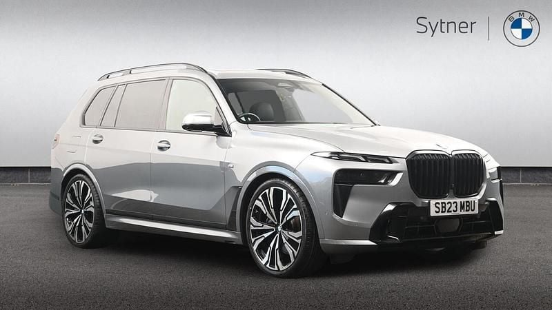 Grey Used 2023 BMW X7 M Sport SUV | £66,500 (Fair price) - Image 1/4