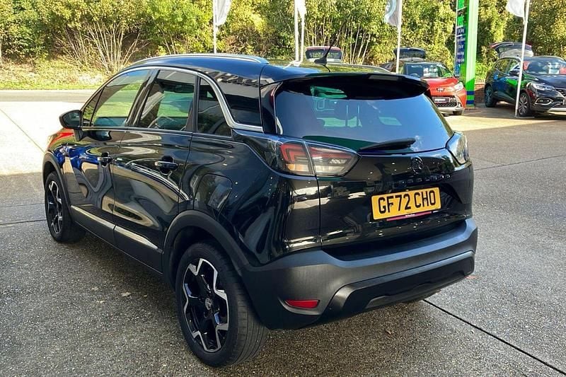 Diamond black Used 2022 Vauxhall Crossland Ultimate SUV | £14,865 (Fair price) - Image 1/3