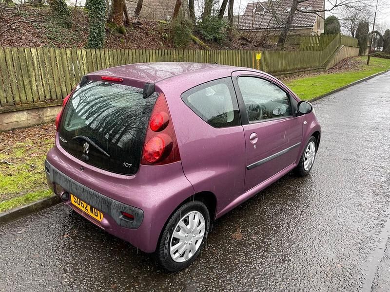 Used Peugeot 107 Active 68 HP (50 kW) 2012 Purple Hatchback