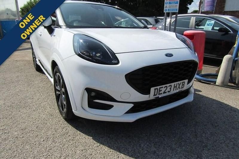 White Used 2023 Ford Puma Gen-E ST-Line SUV | £15,750 (Fair price) - Image 1/1