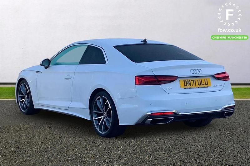 Used Audi A5 S-Line 2022 White Coupe