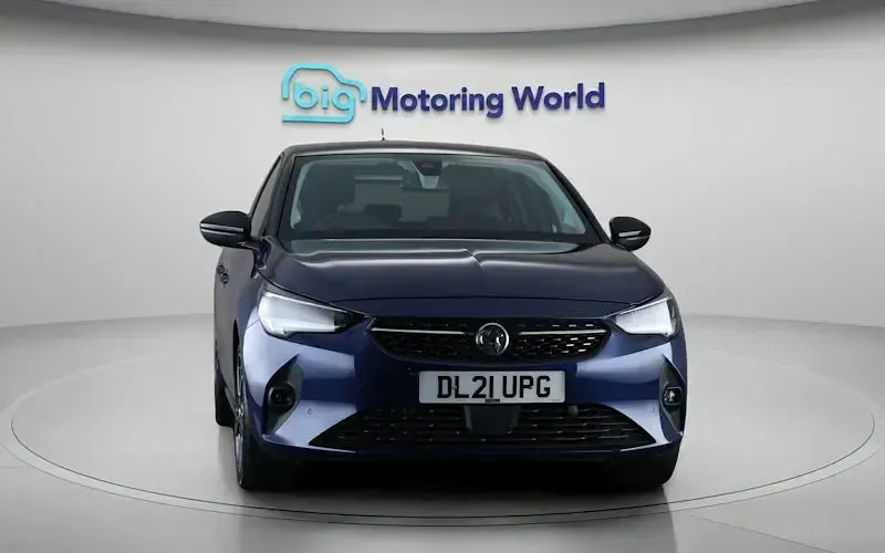 Used Vauxhall Corsa Elite 101 HP (74 kW) 2021 Blue Hatchback