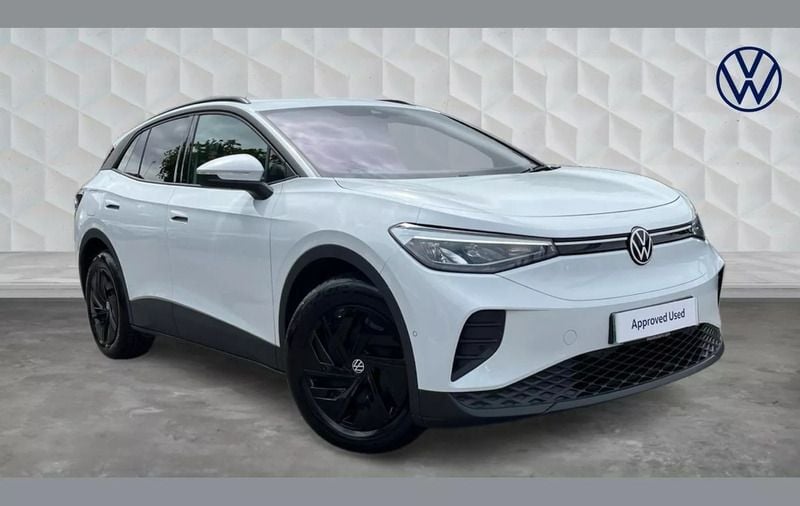 White Used 2025 VW ID.4 Pure SUV | £28,158 (A bit pricey) - Image 1/4