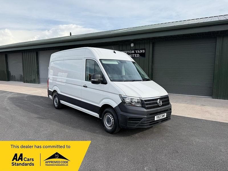 White Used 2021 VW Crafter Trendline Van | £13,995 (Good price) - Image 1/3