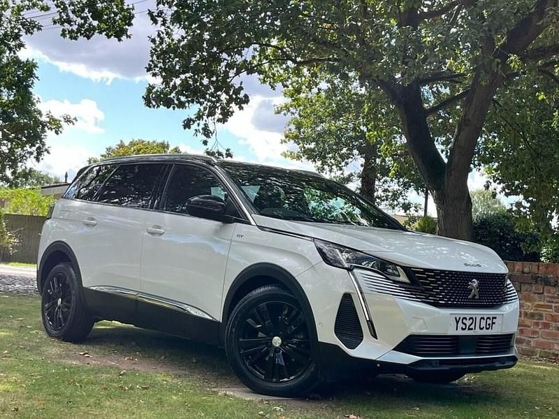 White Used 2021 Peugeot 5008 GTi MPV | £17,500 (Fair price) - Image 1/4