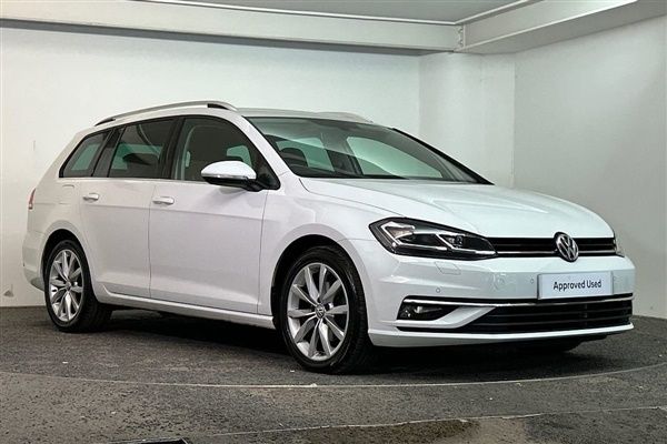 White Used 2020 VW Golf VII GT Estate | £14,995 (Fair price) - Image 1/4