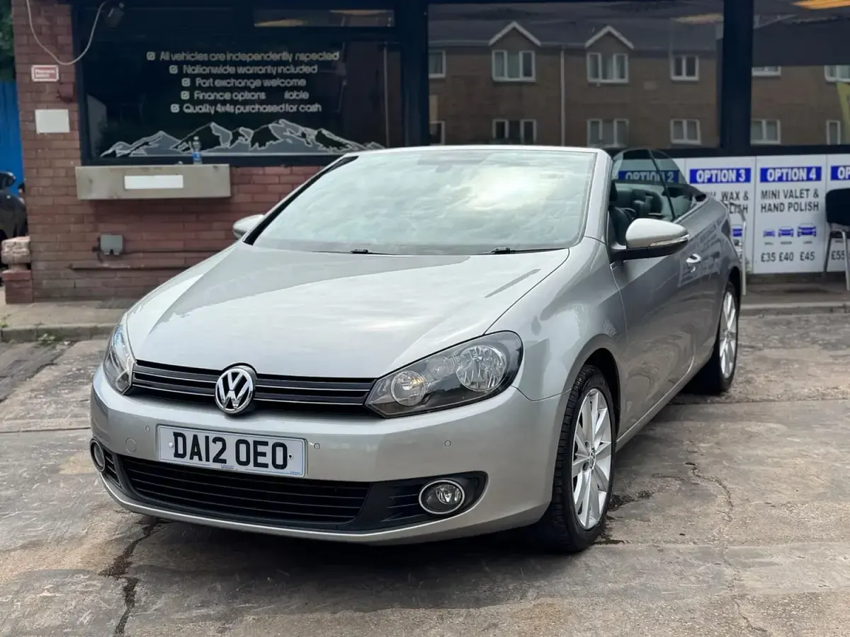 Used VW Golf Cabriolet S 2012 Silver Cabriolet