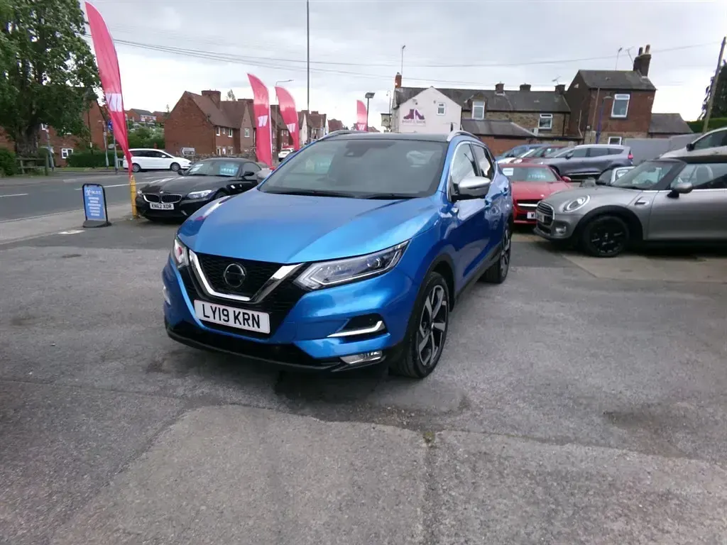 Used Nissan Qashqai Tekna+ 115 HP (84 kW) 2019 Blue SUV