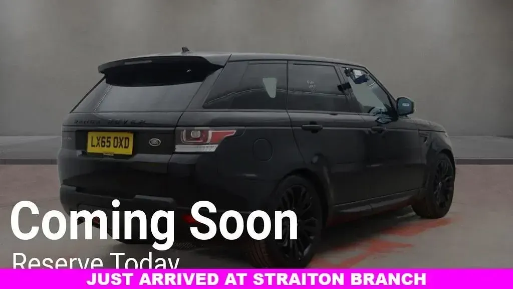 Used Land Rover Range Rover Sport HSE Dynamic 306 HP (225 kW) 2015 Black SUV