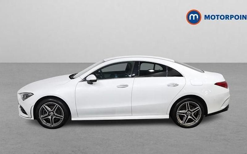 Used Mercedes CLA250e AMG Line Premium 218 HP (160 kW) 2021 White Sedan