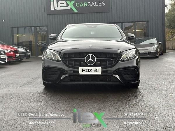 Used Mercedes E400 AMG Line Premium 340 HP (250 kW) 2019 Black Sedan