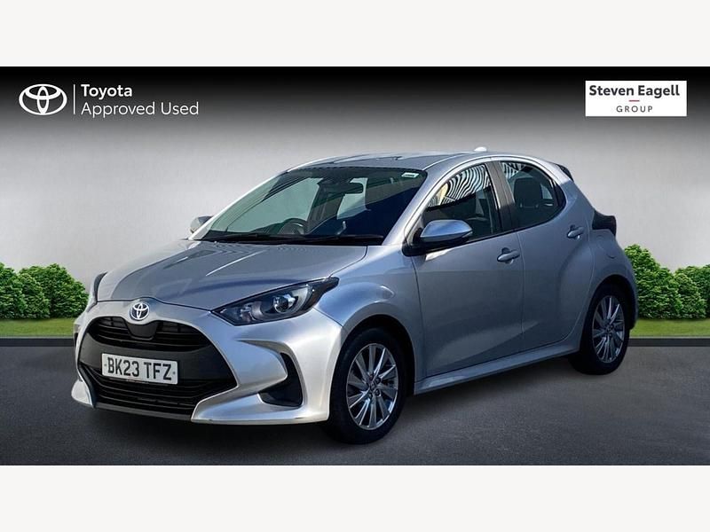 Used Toyota Yaris Hybrid 2023 Silver Hatchback
