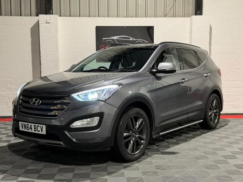 Used Hyundai Santa Fe Premium SE 194 HP (142 kW) 2014 Silver SUV