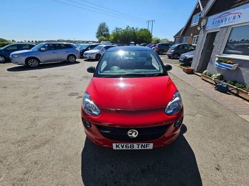 Used Vauxhall Adam 70 HP (51 kW) 2017 Red Hatchback