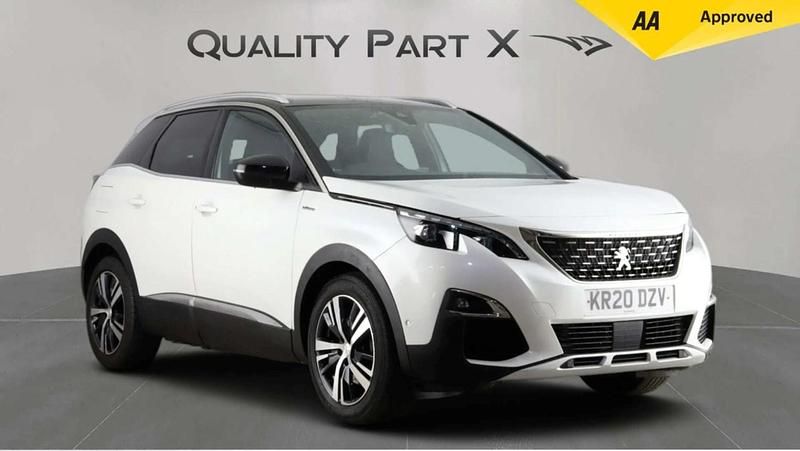 Used Peugeot 3008 GT-line 2020 White SUV