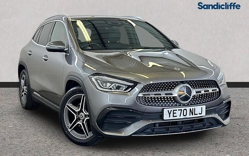 Used Mercedes GLA220 AMG Line Premium 190 HP (139 kW) 2022 Grey SUV