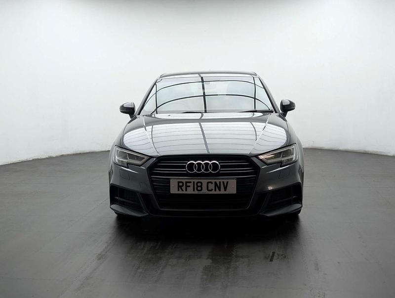 Used Audi A3 Sportback Black Edition 150 HP (110 kW) 2018 Grey Hatchback