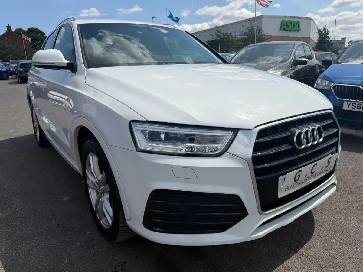 Used Audi Q3 S-Line 150 HP (110 kW) 2016 White SUV