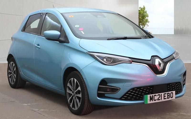 Used Renault Zoe GT-Line 100 kW (136 HP) 2021 Blue Hatchback