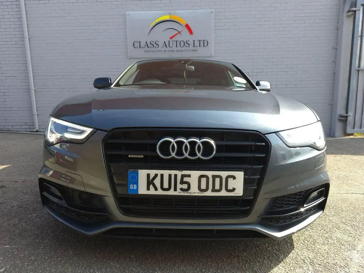Used Audi A5 Sportback Advanced 177 HP (130 kW) 2015 Grey Hatchback