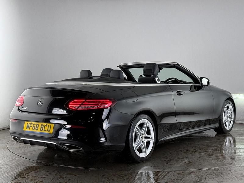 Used Mercedes C200 AMG Line Premium 2018 Black Cabriolet