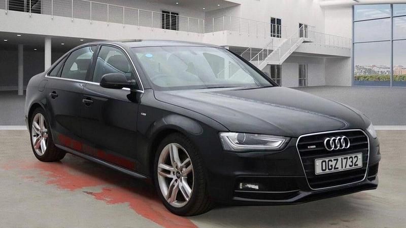 Used Audi A4 S-Line 190 HP (139 kW) 2015 Black Sedan
