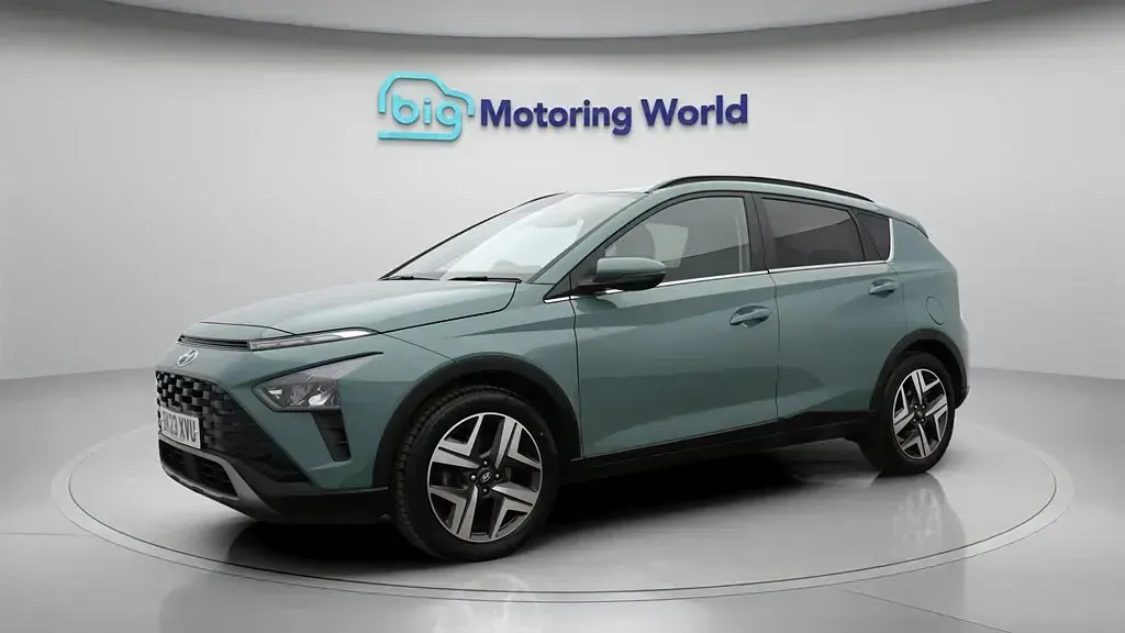 Używany Hyundai Bayon Premium 100 KM (73 kW) 2023 Zielony SUV