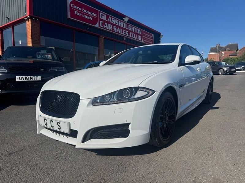 White Used 2014 Jaguar XF R-Sport Sedan | £7,490 (Fair price) - Image 1/4