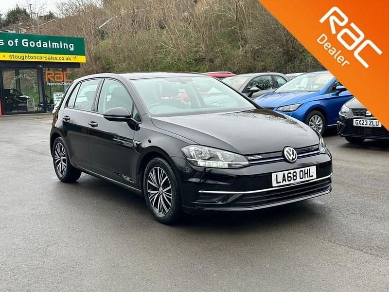 Used VW Golf VII SE 130 HP (95 kW) 2019 Black Hatchback