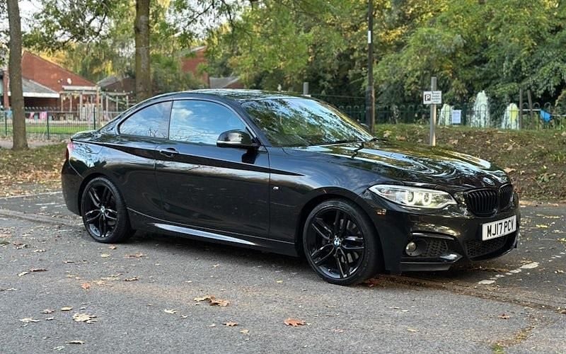 Black Used 2017 BMW 225 M Sport Coupe | £14,795 (Fair price) - Image 1/4