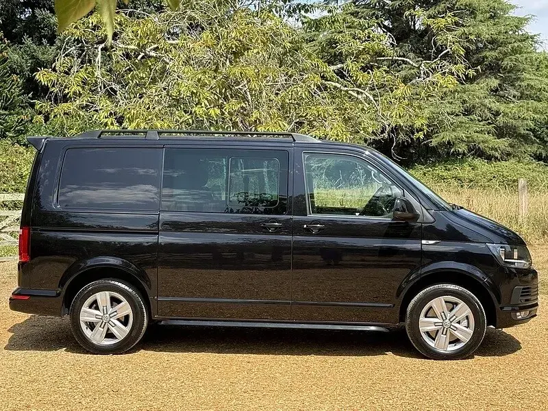 Used VW T6 Highline 2018 Black Van