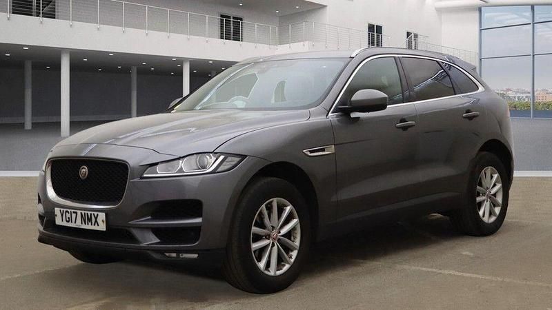 Grey Used 2017 Jaguar F-Pace Prestige SUV | £9,999 (A bit pricey) - Image 1/4