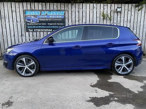 Blue Used 2016 Peugeot 308 GTi Hatchback | £7,950 (Fair price) - Image 1/4