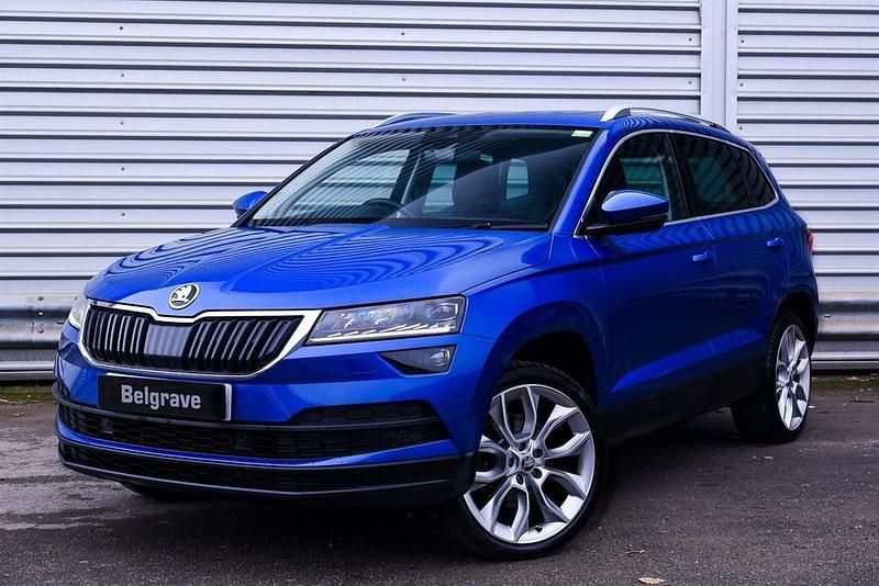 Blue Used 2020 Skoda Karoq SUV | £20,740 (A bit pricey) - Image 1/3