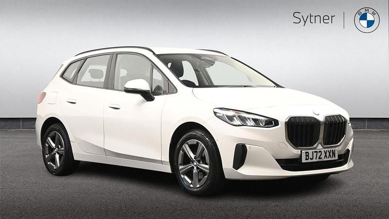 White Used 2022 BMW 218 Active Tourer Sport Line MPV | £22,500 (Fair price) - Image 1/4