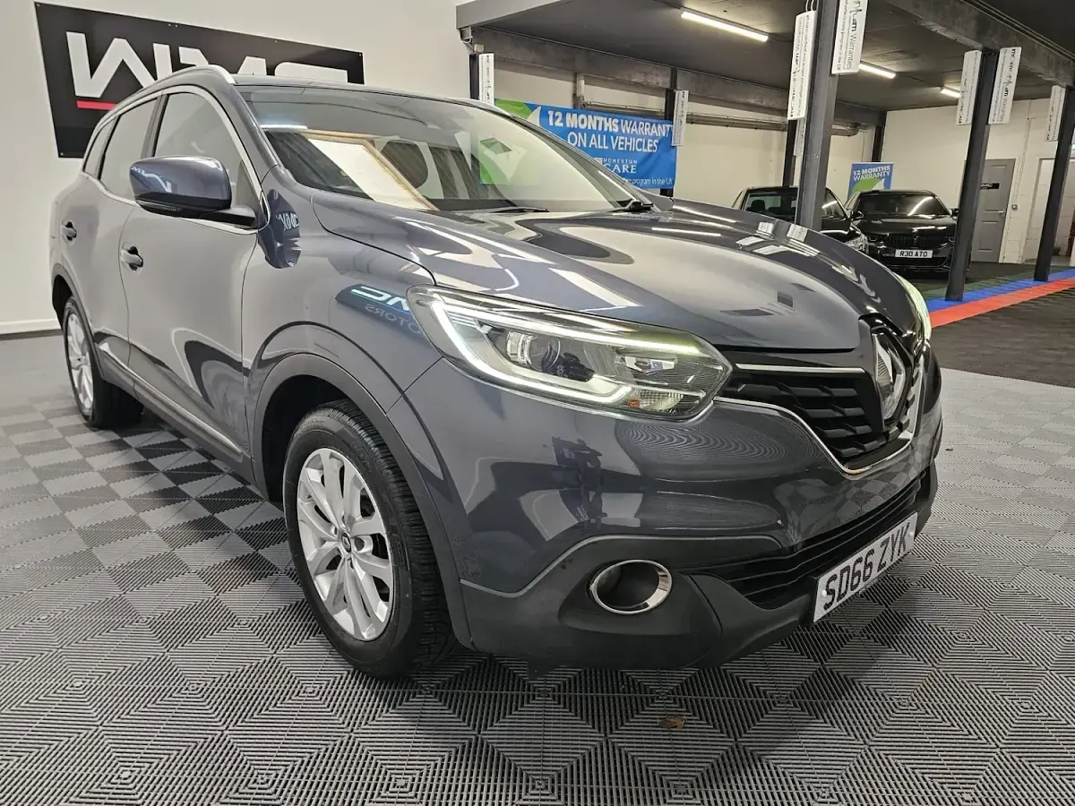 Used Renault Kadjar Dynamique 110 HP (80 kW) 2016 Grey SUV