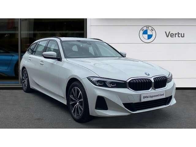 White Used 2022 BMW 320 Sport Line Estate | £22,176 (A bit pricey) - Image 1/4